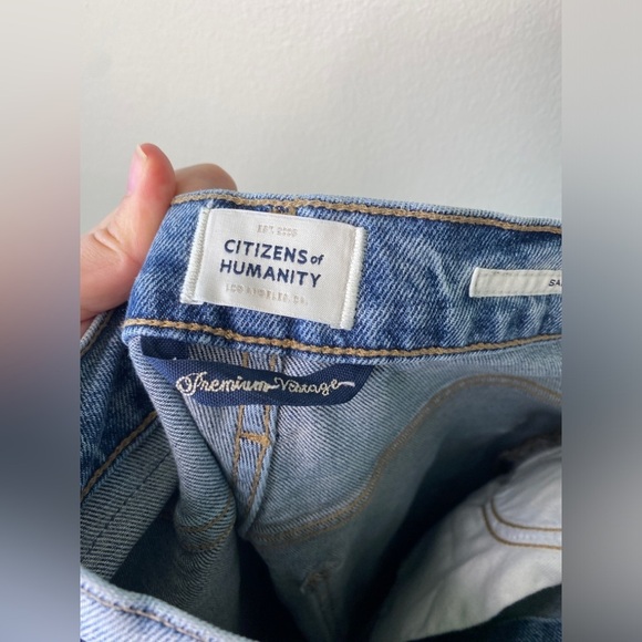 Citizens of Humanity Sabine High Rise Straight Leg Jeans // Dresden - Picture 9 of 12